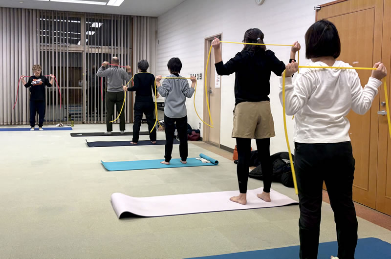 45分間の筋トレ教室